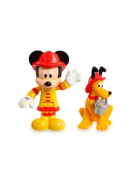 Feuerwehrauto Captain Marvel Mickey Fire Truck mit ton LED Leicht | Tienda24 Tienda24.eu