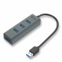 Hub USB i-Tec U3HUBMETAL403 de i-Tec, Hubs USB - Réf : S55090300, Prix : 14,98 €, Remise : %