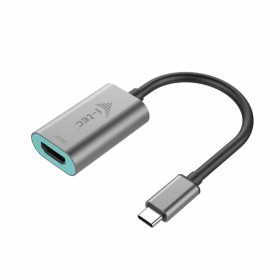 Adaptador USB C para HDMI i-Tec C31METALHDMI60HZ  Cinzento de i-Tec, Cabos USB - Ref: S55090316, Preço: 22,61 €, Desconto: %