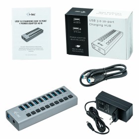 USB Hub i-Tec U3CHARGEHUB10 by i-Tec, USB hubs - Ref: S55090343, Price: 43,46 €, Discount: %