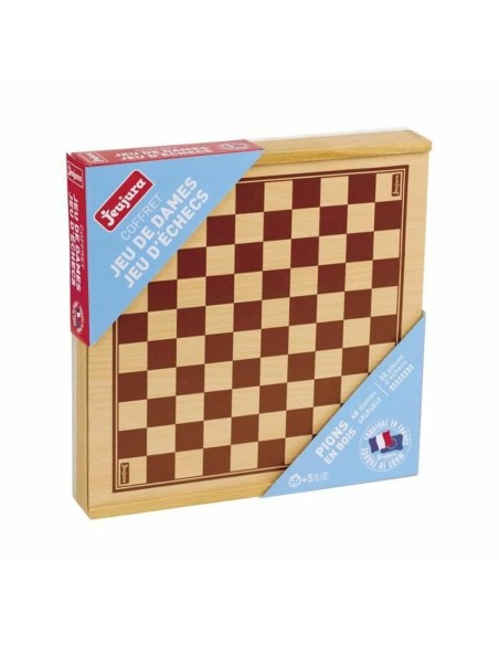 Jogo de Mesa Jeujura Checkers and Chess Box | Tienda24 Tienda24.eu