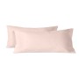 Funda de almohada HappyFriday BASIC Rosa claro 45 x 110 cm (2 Unidades) de HappyFriday, Sábanas y fundas de almohada - Ref: D...