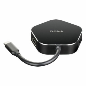 Hub USB D-Link DUB-M420 Preto Preto/Prateado Prateado Preto/Cinzento 60 W de D-Link, Hubs USB - Ref: S55101017, Preço: 43,12 ...