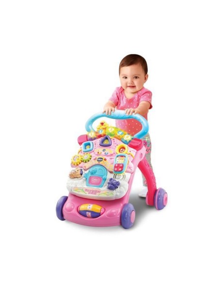 Tricycle Vtech Super Trotteur Parlant 2 En 1 Rose Pink | Tienda24 Tienda24.eu