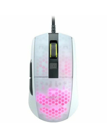 Rato Ótico Roccat BURST PRO Branco | Tienda24 Tienda24.eu