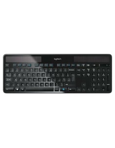 Teclado Phoenix Negro Qwerty Español | Tienda24 Tienda24.eu