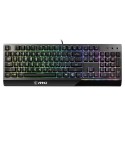 Teclado MSI Vigor GK30 Preto AZERTY | Tienda24 Tienda24.eu