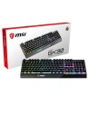 Teclado MSI Vigor GK30 Negro AZERTY | Tienda24 Tienda24.eu