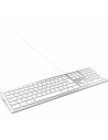 Teclado Mobility Lab Blanco Plateado Mac OS AZERTY | Tienda24 Tienda24.eu