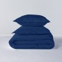 Bettdeckenbezug HappyFriday BASIC Marineblau 220 x 220 cm | Tienda24 - Global Online Shop Tienda24.eu