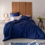 Housse de Couette HappyFriday BASIC Blue marine 260 x 220 cm | Tienda24 - Global Online Shop Tienda24.eu