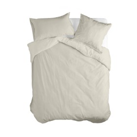 Housse de Couette HappyFriday BASIC Beige 240 x 220 cm de HappyFriday, Couettes et housses de couette - Réf : D1610514, Prix ...