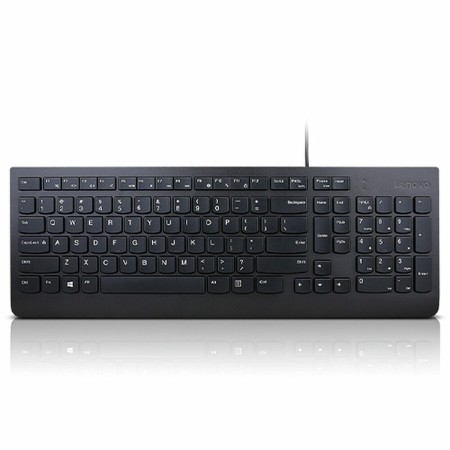 Tastatur Lenovo 4Y41C68669 Qwerty Spanisch Schwarz von Lenovo, Tastaturen - Ref: S55131288, Preis: 29,61 €, Rabatt: %