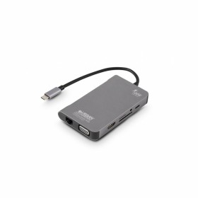 Hub USB Conceptronic 110519307101 Grigio Multicolore 100 W | Tienda24 - Global Online Shop Tienda24.eu