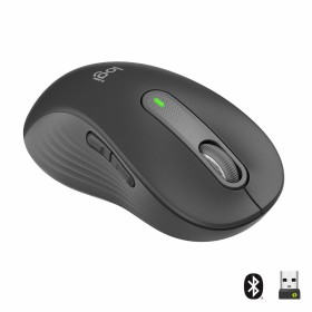 Mouse senza Fili Logitech Signature M650 Left Grafite 4000 dpi di Logitech, Mouse - Rif: S55137508, Prezzo: 59,14 €, Sconto: %