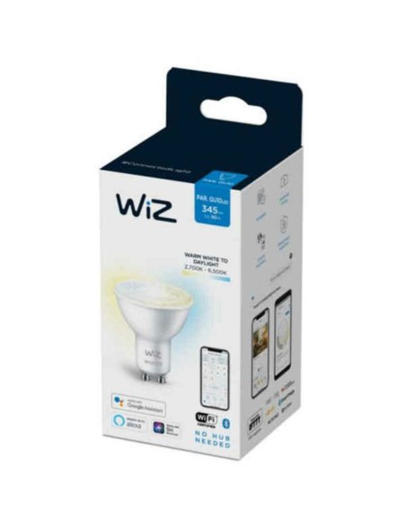 Lâmpada Inteligente Wiz 8718699787110 GU10 50 W 2700 K 6500 K 400 lm | Tienda24 Tienda24.eu