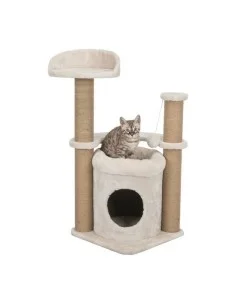 Árvore de arranhar para gatos Kerbl Bege Sisal | Tienda24 Tienda24.eu