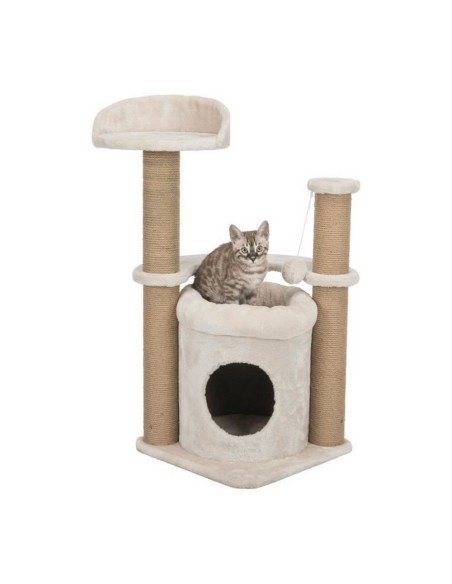 Kratzbaum für Katzen Trixie Nayra Beige Jute 83 cm | Tienda24 Tienda24.eu