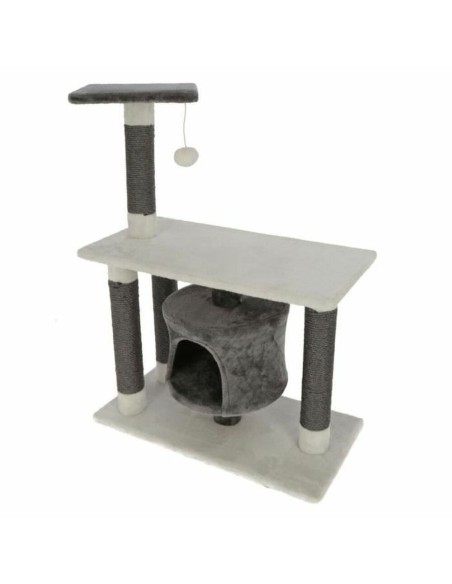 Arbre à chat Kerbl Jade Darklight Blanc Gris 96 cm | Tienda24 Tienda24.eu