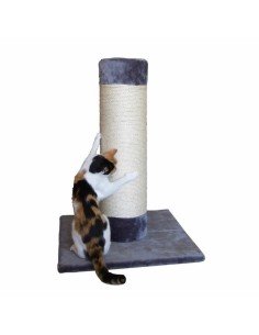 Rascador para Gatos Trixie Negro/Gris Sisal 52 cm | Tienda24 Tienda24.eu