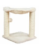 Árvore de arranhar para gatos Trixie Baza Creme Madeira Sisal 50 cm | Tienda24 Tienda24.eu