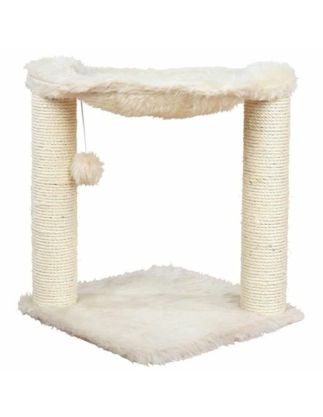 Árvore de arranhar para gatos Trixie Baza Creme Madeira Sisal 50 cm | Tienda24 Tienda24.eu