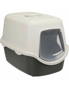 Arenero para Gatos Rotho My Pet BERTY 57 x 40 x 33 cm Azul/Blanco | Tienda24 Tienda24.eu