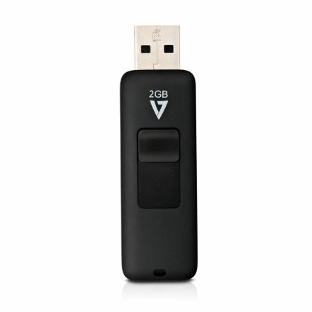 Memoria USB V7 VF22GAR-3E Negro 2 GB | Tienda24 - Global Online Shop Tienda24.eu