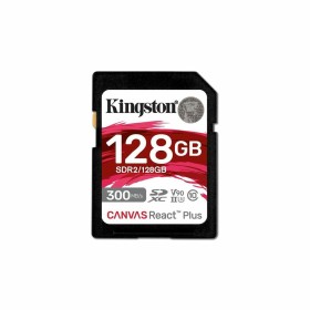 Micro SD Memory Card with Adaptor Kingston SDR2/128GB 128 GB 8K Ultra HD SDXC UHS-II by Kingston, Memory cards - Ref: S551505...