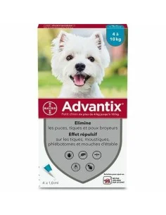 Antiparásitos Advantix Perro 4-10 kg 4 Unidades de Advantix, Antiparásitos - Ref: S7140459, Precio: 44,76 €, Descuento: %