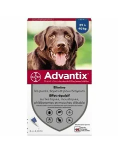 Pipeta para Perros Advantix 25-40 Kg de Advantix, Pipetas antipulgas - Ref: S7140460, Precio: 65,81 €, Descuento: %