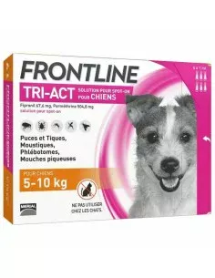 Pipeta para Perros Frontline Tri-Act 5-10 Kg de Frontline, Pipetas antipulgas - Ref: S7140484, Precio: 55,74 €, Descuento: %