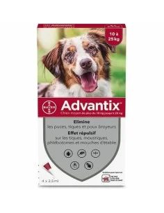 Pipeta para Perros Advantix 10-25 Kg de Advantix, Pipetas antipulgas - Ref: S7140494, Precio: 49,68 €, Descuento: %