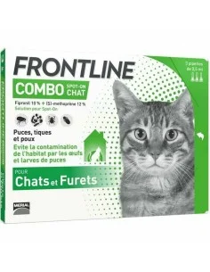 Antiparásitos Frontline Combo de Frontline, Pipetas antipulgas - Ref: S7140504, Precio: 40,72 €, Descuento: %