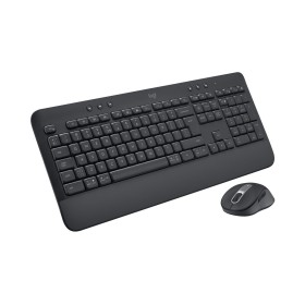 Clavier et souris sans fil Logitech MK650 Gris QWERTY de Logitech, Ensembles Clavier et Souris - Réf : S55158170, Prix : 85,1...