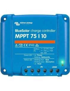 Controller Victron Energy MPPT - 75/10 Caricabatterie 12/24 V 10 A Solare da Victron Energy, Energia solare ed eolica - Ref: ...