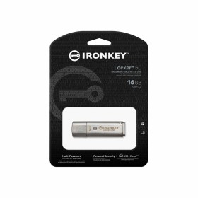 Clé USB Kingston IKLP50/16GB 16 GB de Kingston, Clés USB - Réf : S55160397, Prix : 29,97 €, Remise : %