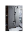 Colonne de douche Rousseau Shenti Acier inoxydable ABS | Tienda24 Tienda24.eu