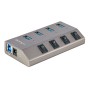 Hub USB Startech 5G4AIBS-USB-HUB-EU | Tienda24 - Global Online Shop Tienda24.eu