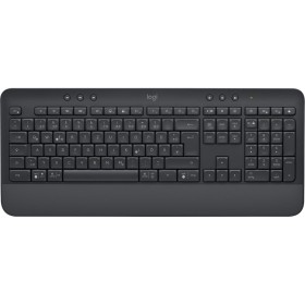 Clavier Logitech K650 Graphite QWERTZ de Logitech, Claviers - Réf : S55163345, Prix : 55,97 €, Remise : %