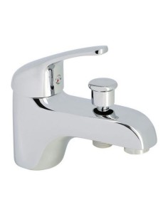 Grifo Monomando EDM Bañera Acero Inoxidable Zinc Latón | Tienda24 Tienda24.eu