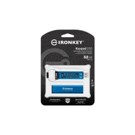 Pendrive Kingston IKKP200/32GB Azzurro 32 GB di Kingston, Chiavette USB - Rif: S55165087, Prezzo: 137,96 €, Sconto: %