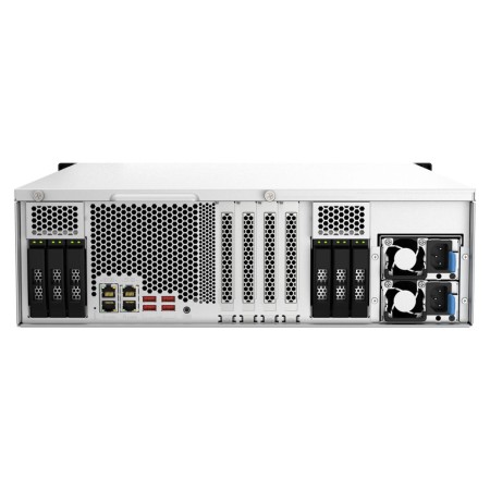 Almacenamiento en Red Qnap TS-h2287XU-RP Intel Xeon E-2336 Negro/Blanco de Qnap, Almacenamiento conectado en red - Ref: S5516...