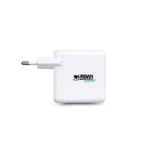 Wall Charger + USB C Cable Urban Factory GSC65UF White by Urban Factory, Chargers - Ref: S55170173, Price: 59,48 €, Discount: %