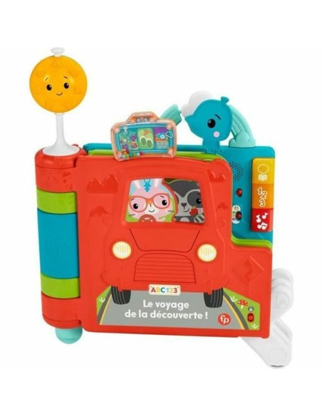 Brinquedo de bebé Fisher Price My Big Scalable Activity Book Plástico 4 Peças | Tienda24 Tienda24.eu