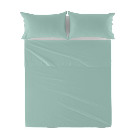 Top sheet HappyFriday Basic Mint 210 x 270 cm by HappyFriday, Sheets and pillowcases - Ref: D1610571, Price: 21,85 €, Discoun...