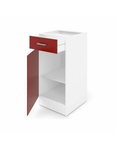 Mobile Aggiuntivo 40 x 47 x 82 cm Rosso Plastica Melammina PVC da BigBuy Home, Moduli componibili - Ref: S7146627, Precio: 11...