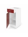 Mueble Auxiliar 40 x 47 x 82 cm Rojo Plástico Melamina PVC | Tienda24 Tienda24.eu