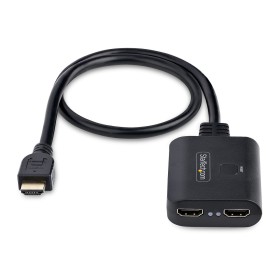 Câble HDMI Startech HDMI-SPLITTER-4K60UP Noir de Startech, Câbles HDMI - Réf : S55174041, Prix : 77,49 €, Remise : %