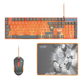 Tastatur mit Maus FR-TEC OP4001 QWERTY Burgunderrot | Tienda24 - Global Online Shop Tienda24.eu